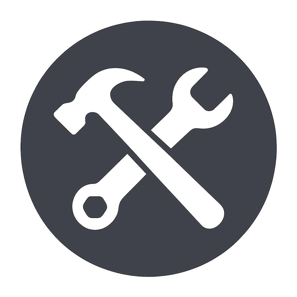 Wrench and Hammer icon - leads to services page